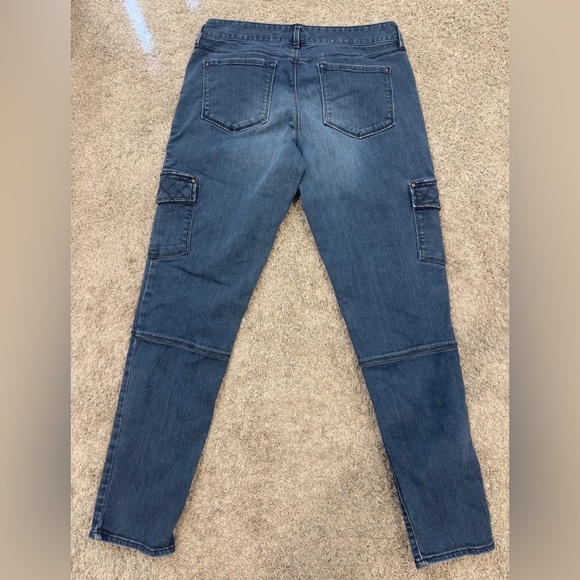 Eddie Bauer Denim Cargo Skinny Jeans | Women’s Size 8 - Picture 9 of 9